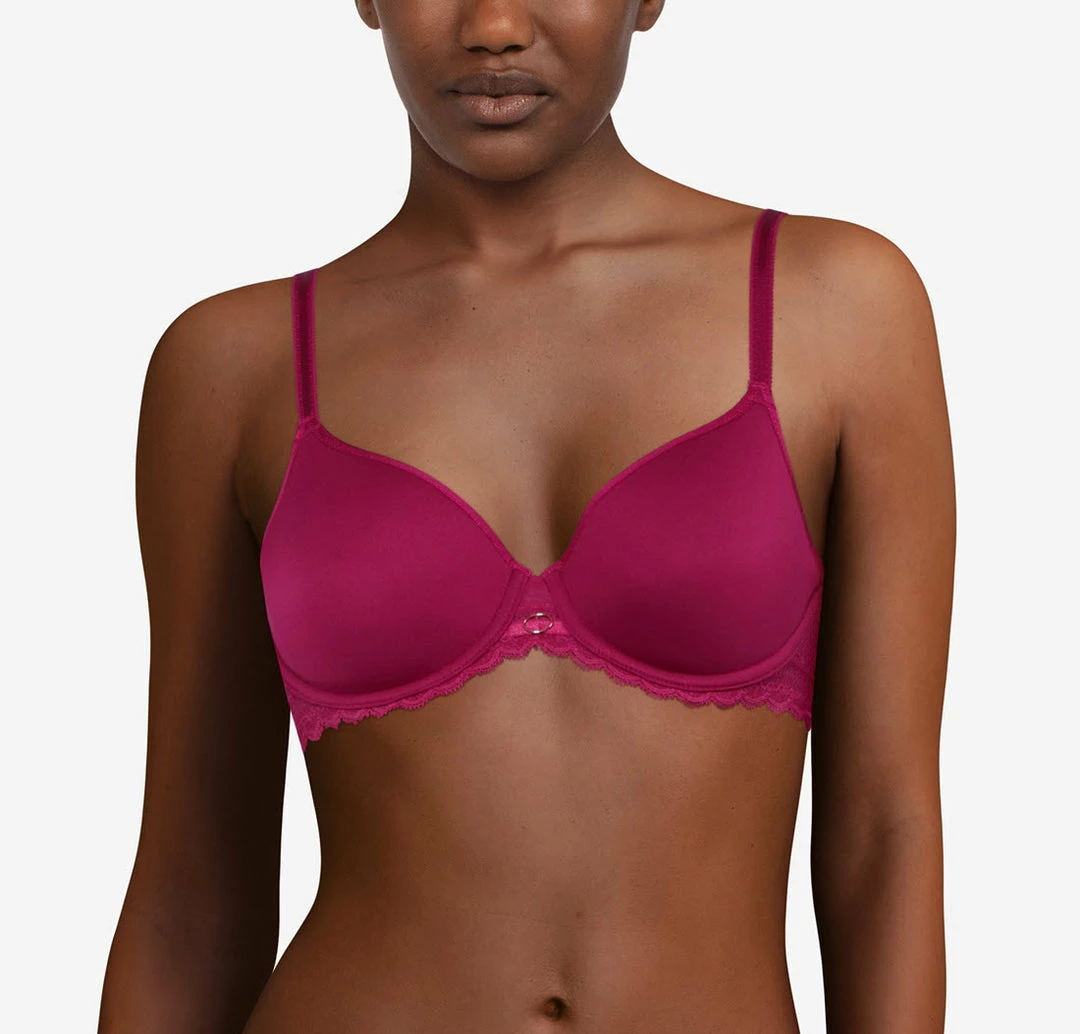 Chantelle Parisian Allure Magenta Spacer T Shirt Bra 2237 Bras 3 Chantelle Parisian Allure Magenta Spacer T Shirt Bra 2237 Bras