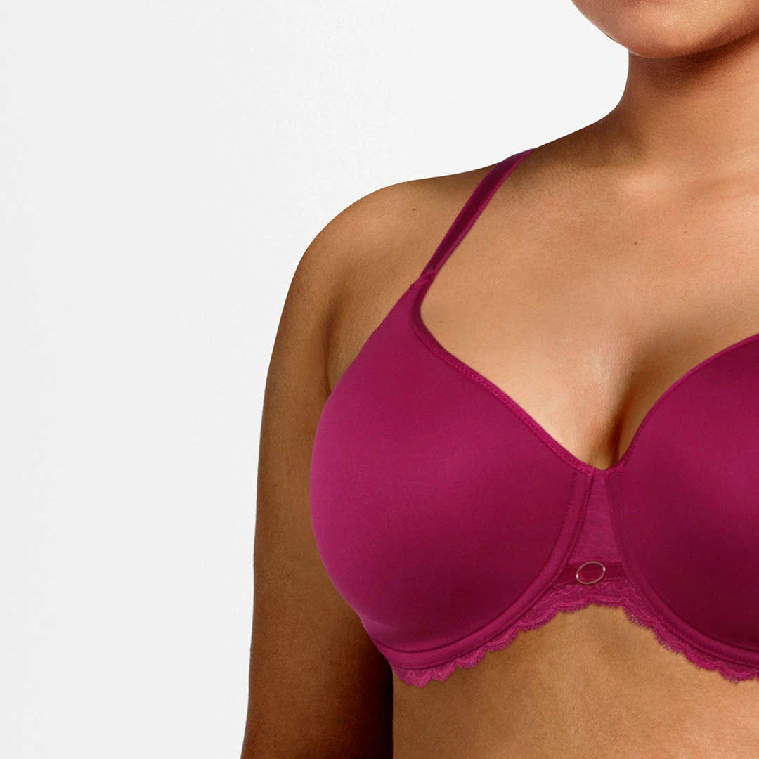 Chantelle Parisian Allure Magenta Spacer T Shirt Bra 2237 Bras 7 Chantelle Parisian Allure Magenta Spacer T Shirt Bra 2237 Bras