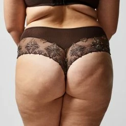 Bra & Panty Sets Chantelle Champs Elysees Ebony Hipster Panty 2604