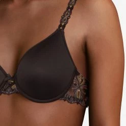 Chantelle Champs Elysees Ebony T Shirt Bra 2606 Bras
