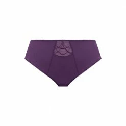 Elomi Cate Plum High Waisted Brief Panty 4036 Bra & Panty Sets