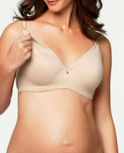 Cake Nursing Nude Seamless Spacer Bra 24-1016-01 Bras 4 Cake Nursing Nude Seamless Spacer Bra 24-1016-01 Bras