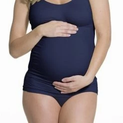 Camis & Tanks Cake Toffee Navy Shaping Seamless Nursing Tank CA40-8000