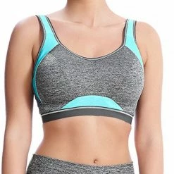 Bras Freya Epic Crop Grey Sports Bra 4004