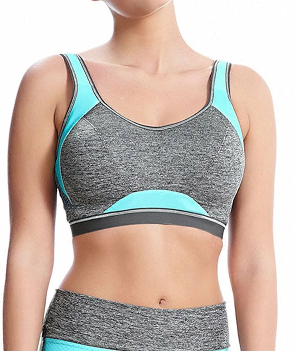 Bras Freya Epic Crop Grey Sports Bra 4004 3 Bras Freya Epic Crop Grey Sports Bra 4004