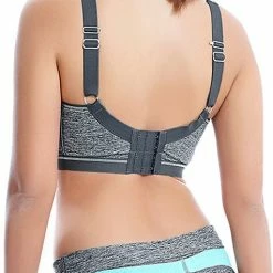 Bras Freya Epic Crop Grey Sports Bra 4004 7 Bras Freya Epic Crop Grey Sports Bra 4004