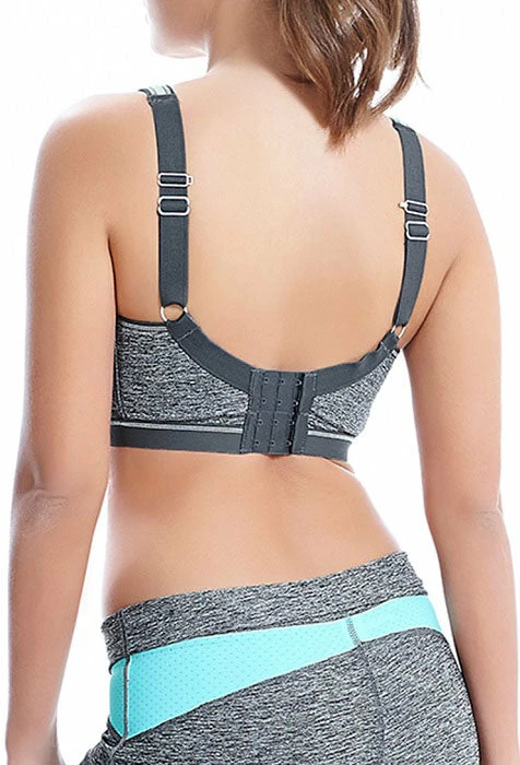 Bras Freya Epic Crop Grey Sports Bra 4004 5 Bras Freya Epic Crop Grey Sports Bra 4004