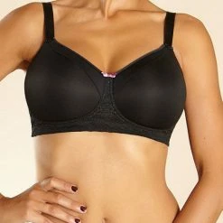 Bras Chantelle Post Mastectomy Black Wireless Bra 2942