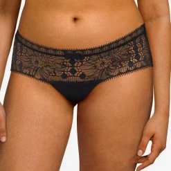 Bra & Panty Sets Chantelle Day To Night Black Lace Hipster Panty 15F4