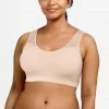 Bras Chantelle SoftStretch Nude Blush Padded Bralette Bra 11G1