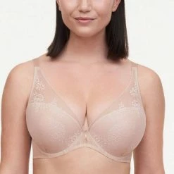 Passionata By Chantelle Maddie Rose Plunge T Shirt Bra P47H2 Bras