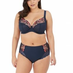 Elomi Charley Navy Brief Panty 4388 Bra & Panty Sets