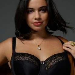 Panache Sculptresse Chi Chi Black Lace Bra 7695 Bras