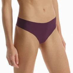 Commando Butter Currant Mid Rise Thong Panty CT16 Bra & Panty Sets