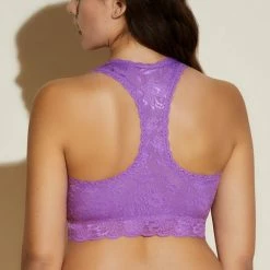 Cosabella Curvy Racie Racerback Cyclamen Bralette Bra Never1355 Bras