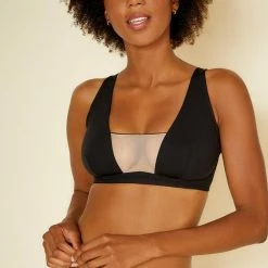 Bras Cosabella Soprano Black Sette Curvy Bralette Bra 1323
