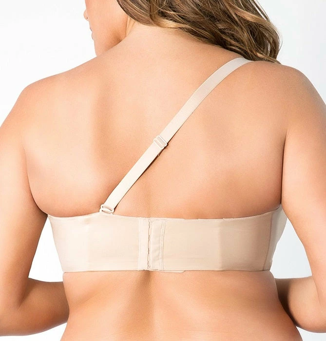 Bras Curvy Couture Sensation Nude Strapless Bra 1211 5 Bras Curvy Couture Sensation Nude Strapless Bra 1211