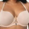 Curvy Couture Tulip Nude Front Closure Bra 1327