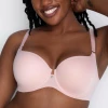 Curvy Couture Tulip Smooth Blushing Rose T Shirt Bra 1274 Bras