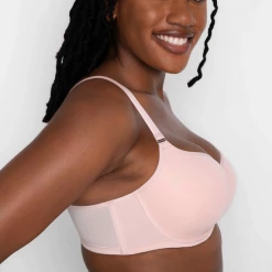 Curvy Couture Tulip Smooth Blushing Rose T Shirt Bra 1274 Bras