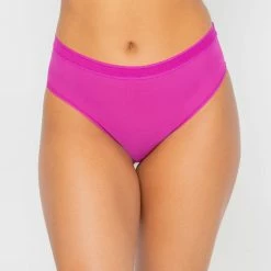 Curvy Couture Sheer Mesh Plumeria High Cut Hipster Panty 1313 Bra & Panty Sets