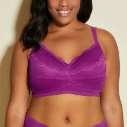 Cosabella Dolce Cape Fuchsia Curvy Bralette Bra DOLCE1310 Bras