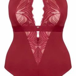 Lingerie Curvy Kate Scantilly Indulgence Red Latte Stretch Lace Bodysuit 010704 13 Lingerie Curvy Kate Scantilly Indulgence Red Latte Stretch Lace Bodysuit 010704