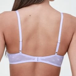 Skarlett Blue Dare Iced Lavender Unlined Plunge Bra 314202 Bras