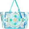 Debbie Katz Boho Sea Shoulder Cotton Shoulder Beach Bag Accessories