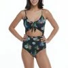 Eidon Swimwear Senorita Black One Piece 35-18863