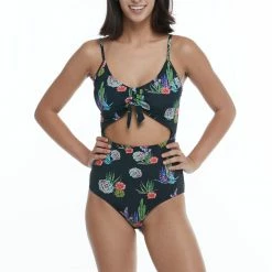 Eidon Swimwear Senorita Black One Piece 35-18863