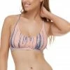 Eidon Swimwear Changuu Alexa Salmon Bikini Top 35-205128D