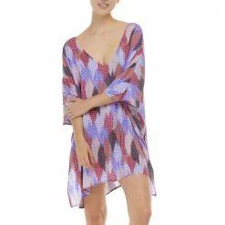 Eidon Swimwear Venice Maeva Multi Kaftan Cover Up 35-182659