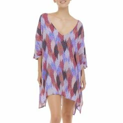 Eidon Swimwear Venice Maeva Multi Kaftan Cover Up 35-182659