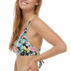 Eidon Swimwear Hot Tropics Alexis Black Bikini Top 35-202128D