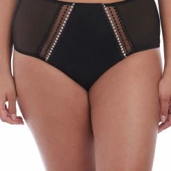 Bra & Panty Sets Elomi Matilda Black Full Brief Panty 8906