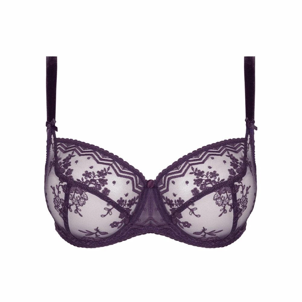 Empreinte Ellen Myrtille Unlined Balconette D Cup Bra 08211 3 Empreinte Ellen Myrtille Unlined Balconette D Cup Bra 08211