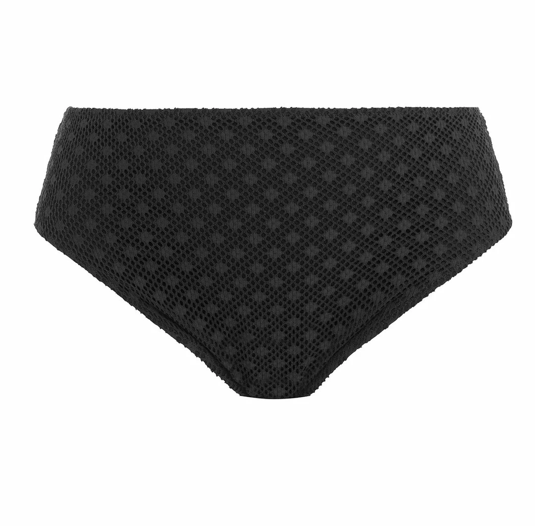 Elomi Swimwear Bazaruto Black Mid Rise Brief Bikini Bottom 800672 7 Elomi Swimwear Bazaruto Black Mid Rise Brief Bikini Bottom 800672