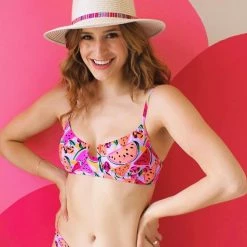 Eidon Swimwear Melon Pop Erika Nirvana Underwire Bikini Top 35-20908