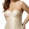 Elila Longline Nude Unlined Bustier 6421