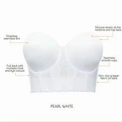 Bras Parfait Elissa Euorpean Pearl Contour Longline Bustier Bra P50116 10 Bras Parfait Elissa Euorpean Pearl Contour Longline Bustier Bra P50116