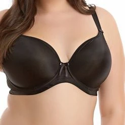 Elomi Bijou Black T Shirt Bra 8722 Bras
