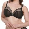 Elomi Matilda Black Unlined Plunge Bra 8900 Bras 1 Elomi Matilda Black Unlined Plunge Bra 8900 Bras