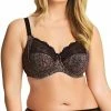 Elomi Morgan Ebony Lace Unlined Bra 4110