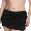 Elomi Swimwear Essentials Black Wrap Skirt Bikini Bottom 7619