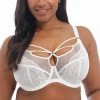 Elomi Brianna White Unlined Strappy Plunge Bra 8080
