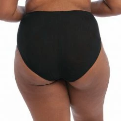 Elomi Brianna Black Full Brief Panty 8085