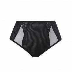 Elomi Brianna Black Full Brief Panty 8085