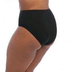 Elomi Brianna Black Full Brief Panty 8085