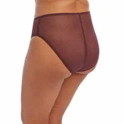 Elomi Charley Aubergine High Leg Brief Panty 4386